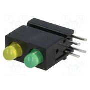 1801.2131 LED; in housing; 3mm; No.of diodes: 2; green/yellow; 20mA a5eDKLoT_1hzNJ5DZOnw7CoAdjR2Zh0yZawt5_Tt9Vo
