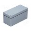 GJB-1607575 Enclosure: multipurpose; X: 75mm; Y: 160mm; Z: 75mm; polyester; grey kLDB-Ogzrq2uXtVxtgq99cbXGHl2VmtDbOjnt7GDpCY