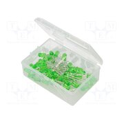 OKLEDT5050G5V Diode: LED-kit; THT; 5mm; 50pcs; green; 3÷15VDC; plastic box; 7.5mA hRcaFgIXSNFNKfxPLrKSkYXcDGgk8DX89qWMoQWEACE