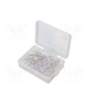 OKLEDT8050M3V Diode: LED-kit; THT; 8mm; 50pcs; white warm; 3÷15VDC; plastic box bqs9KJa52hDPCF4RG-5q_i7Rb6qNfqysTik68cIIKRg