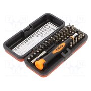 012560100 Kit: screwdriver; Kit: screwdriver bits; 37pcs. AxnXJQU-F08uo13PgPJyfTE6ZMEFONyN18_6WqZfHEw