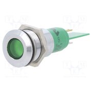 19380355M Indicator: LED; flat; green; 24VDC; 24VAC; Ø16mm; IP67; connectors CQRyJuEByyQC87AmB2jhnTBYWYJYwStCo4z6NtxhKvI