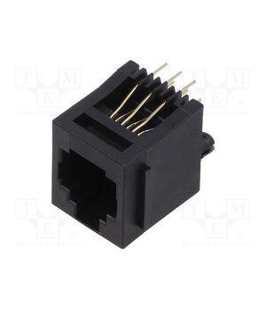 MTJ-663X1 Connector: RJ12; socket; PIN: 6; 6p6c; on PCBs,PCB snap; THT pX2hj7HnosR72tgmZMm36y5WFpivkzI5qhyqOtG9sYM