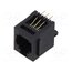 MTJ-663X1 Connector: RJ12; socket; PIN: 6; 6p6c; on PCBs,PCB snap; THT pX2hj7HnosR72tgmZMm36y5WFpivkzI5qhyqOtG9sYM