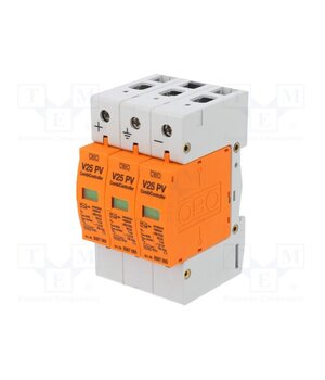 V25-B+C 3-PH900 Surge arrester; Type 1+2; Poles: 3; for DIN rail mounting; IP20 Ln7K-lMZuy10m4NVVYMplRm62S57JUuui0_rF30zHe8