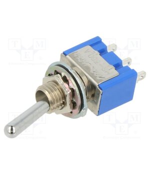 MS-500A-B Switch: toggle; Pos: 2; SPDT; ON-ON; 6A/125VAC; Leads: for soldering 4QbJrkwoSSY8TCyXM8efzJpO4zK6VRmoicY3g_3Ujjk