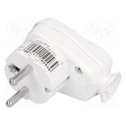 9002216 Connector: AC supply; male; plug; 2P+PE; 250VAC; 16A; white; PIN: 3 6yFr4hh-EKFMxiAc7efUvrSW-u8zuARkIr2esvCvKDI