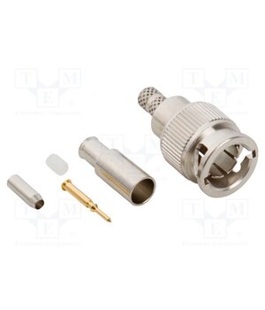 031-70261 Connector: Mini BNC; plug; male; straight; 75Ω; soldering,crimped Tvg1ubPpuMDExgKw3m4fPv9GSOaEHHXgB_QGTEY088o