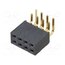 SSW-104-02-G-D-RA Connector: pin strips; socket; female; PIN: 8; angled 90°; THT; 2x4 dfXSIDop-jTPhg5NTEYiNqGT6vGvB0ef2KbT3D91x7A