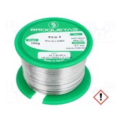 ECO2 B2.1 0,7MM 100GR Tin; lead free; Sn97Ag3; 0.7mm; 100g; reel; 221°C; Flux: SW26 mGib5Kc_sIPYJVBiSoeTxHe_8oQfl8DiaTPmoOGVz2Q