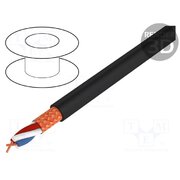 400038 Wire: microphone cable; HELUSOUND®; black; Cu; -25÷70°C; 6mm; audio 07L6WEOfgT9uAbm57p0k9c3G9x7xBLmju1o4KVUFfAA