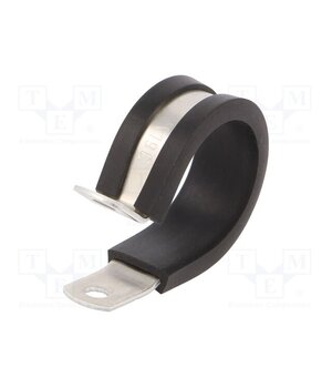 211-15190 Fixing clamp; Øbundle : 27mm; W: 12.7mm; aluminium; chloroprene tOcgSKJGtJV5s7B5raOnJQP6Bu_72bdCOBZNGHIlDmM