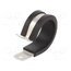 211-15190 Fixing clamp; Øbundle : 27mm; W: 12.7mm; aluminium; chloroprene tOcgSKJGtJV5s7B5raOnJQP6Bu_72bdCOBZNGHIlDmM