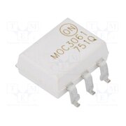 MOC3061SM Optotriac; 4.17kV; zero voltage crossing driver; Gull wing 6 T3hkn0bP--ebRcjEXY7lUEcESpXNEtFsZxzicLmwNnU