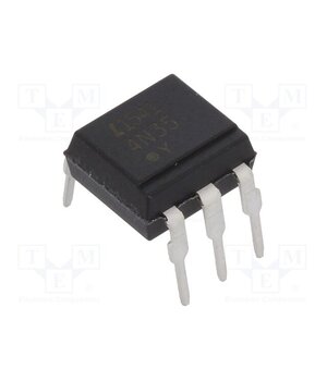 4N35 Optocoupler; THT; Ch: 1; OUT: transistor; Uinsul: 3.55kV; Uce: 30V l_boOL54B9L1APklxyTQXFiyPQVk4adyTG7BcvzC3U0