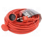 W-97287 Extension lead; 3G2.5mm2; 15m; rubber; red; Sockets no: 1; 16A IZHa5IYqk_FMlnxyqFZfmlbNJQy9BeyD-PwDNBob4cY