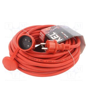 W-97287 Extension lead; 3G2.5mm2; 15m; rubber; red; Sockets no: 1; 16A IZHa5IYqk_FMlnxyqFZfmlbNJQy9BeyD-PwDNBob4cY