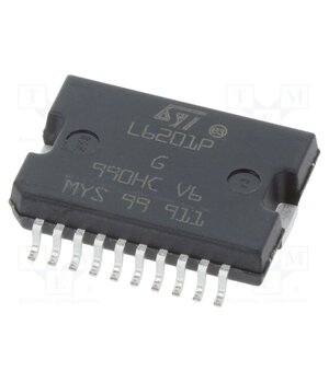 L6201PSTR IC: driver; H-bridge; motor controller; PowerSO20; 1A; Ch: 2; 100kHz l2Ye58yf5eHkkGVhRzquUV61EemZCnd-U5Z-syXorL8