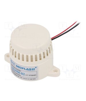 AE35M-02 Signaller: sound; buzzer; 6÷28VDC; 95dB; AE35; IP30; white; Ø49x46mm -jJMDtkau2oq97iui23yUkmlN0Eec0I3iGK4edaM_2k