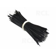 Maizes plāksnes džempera kabeļu vadi, apkalti, 50 mm, melni, 100 gab.

 CLAI0071.jpg