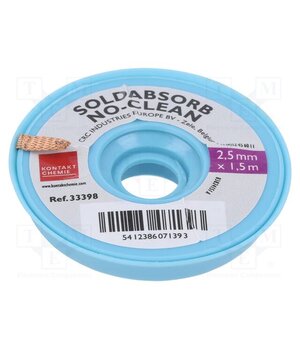 33398-AA Tape: desoldering; halide-free,rosin; W: 2.5mm; L: 1.5m uu53Yie8-N51pBTfVpB8LNPvxJ1SWKAVKUERyvXvTuM