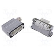 C14610E0169214 Connector: HDC; male + female; 14A; 250V; PIN: 16; 16+PE; size A16 RUwr1LQhLW3N3bFF6krd38cp7z4Z1skdZe9nlMg2-Vo
