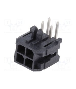 43045-0402 Connector: wire-board; socket; male; PIN: 4; Micro-Fit 3.0; 3mm; 2x2 bndLNDKyWjS6KzsdArE-HCyaQ9Gs-dLLvH_e_pcXIQw