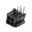 43045-0402 Connector: wire-board; socket; male; PIN: 4; Micro-Fit 3.0; 3mm; 2x2 bndLNDKyWjS6KzsdArE-HCyaQ9Gs-dLLvH_e_pcXIQw