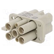 09120062766 Connector: HDC; contact insert; female; 10A,40A; 250V,400V; Han Q XtSew_JBb2TtlDEPLtjsPsc5OIjbSJbFUvGkKtk6vXM