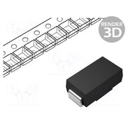 SMAJ14CA Diode: TVS; 400W; 16.4V; 17.2A; bidirectional; ±5%; DO214AC; SMAJ YxyJuX1Nm-PEVSBmBicDOC0J1gSbOXhNakm-WSWJCOk