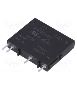 AQG22124 Relay: solid state; Ucntrl: 19.2÷28.8VDC; 2A; 75÷264VAC; AQ-G q90Y1tPV5damgZkJZxZ2kf3opAwTP4X1bEm4dsMoEUM