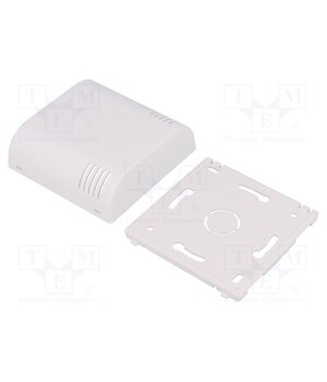 61.6020000 Enclosure: wall mounting; X: 80mm; Y: 80mm; Z: 25mm; ABS; white vc8DNX2odmCZUxiJ1DwGdpYtyNNjADVl_X1B_isVzF8
