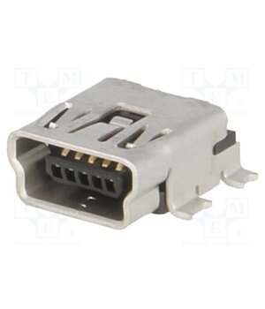 54819-0572 Connector: USB B mini; socket; on PCBs; SMT; PIN: 5; horizontal 4izvEeEdt4KgpWBpmMy5LbUVPE3KD0lQ1t-2jo0szpA