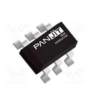 PJS6601_S1_00001 Transistor: N/P-MOSFET; unipolar; 20/-20V; 4.1/-3.1A; 1.25W o_djw_LTBES1f2BzRo22VFYLG_16XljeHSFnXbxEdck