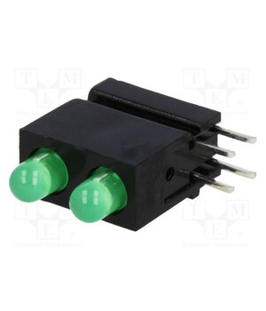 1801.8831 LED; in housing; 3mm; No.of diodes: 2; green; 20mA; 40°; 10÷20mcd hconSXhwa1dQIRbkSmfxZRFTno7QXSHXLv4BnN64f6A