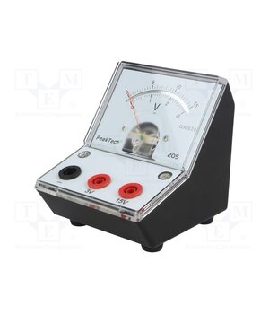 P 205-05 Voltmeter; 0÷3V,15V; 90x106x103mm; 2%; Meter: analogue; 50Ω V5RRbRI0REsZ-uknZiwtQm30KjnGPnpBYTCmHyStB80