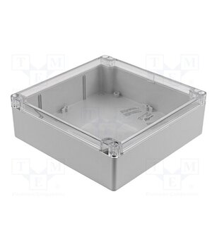 1554W2GYCL Enclosure: multipurpose; X: 180mm; Y: 180mm; Z: 60mm; 1554; grey; IP68 AhihdZ1dkHby_p0hgjuW16CMOXTr4wdjs3-ZHEMxiAQ