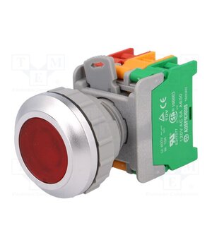 LXB30-1O/C R, W/O LAMP Switch: push-button; 30mm; Stabl.pos: 1; NC + NO; red; IP65; LXB30 uEUr3CQjAppQeGa1tvpU9XJB1fCFY5l3-KzgnP8yXgw