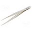 T2301 Tweezers; 115mm; Blades: narrow; Tipwidth: 1mm; 16g DbUYfWpnj6eScrw4sIimtqnhFSp5baiFxXHIRHxUNl0