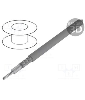 1703 SL005 Wire: microphone cable; Alpha Essential C&C; 1x24AWG; dark grey cn81RIsKNVF-VjTgsRo265ybigjrTrTXzPguw69wIvc