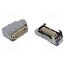 C14610E0169221 Connector: HDC; male + female; 19A; 400V; PIN: 16; 16+PE; size E16 7OdoRa0UWl0EJJKFfA_H1BaD_vYJqEazx0ggdFnJHKU