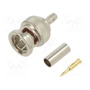 112521 Connector: BNC; plug; male; straight; 75Ω; crimped; for cable; POM zc_Bv-L9ZN6PbIzFsGar2-gNFo5RBBK74CtPHqar2PY