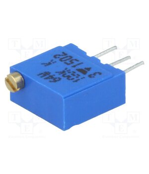 M64W104KB40 Potentiometer: mounting; vertical,multiturn; 100kΩ; 500mW; THT PytnefC2bTLY5uzqK1FOa95CrS8anp31V3viFC_Kgzk