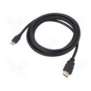 74431 Cable; HDMI plug,mini HDMI plug; PVC; HDMI 2.1; Len: 3m; black g8DZpdNjAo4tJE23zQCUBR_RDQftl41vb_N08cd_V9M