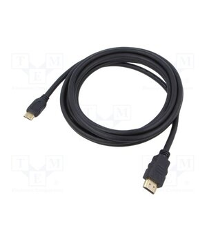 74431 Cable; HDMI plug,mini HDMI plug; PVC; HDMI 2.1; Len: 3m; black g8DZpdNjAo4tJE23zQCUBR_RDQftl41vb_N08cd_V9M