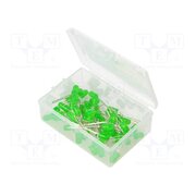 OKLEDT5050G5W Diode: LED-kit; THT; 5mm; 50pcs; green; 3÷15VDC; plastic box; 7.5mA uj2bYcKLzABJl65m-zTsvjhDvMhpVUlz2ZLzHU27vZM
