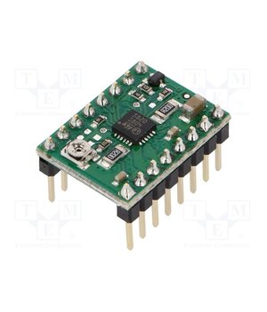 STSPIN820 STEPPER MOTOR DRIVER CARRIER Stepper motor controller; STSPIN820; 900mA; Uin mot: 7÷45V YJ5nSWrO216AqW69nTCzaRluRu5-9SrPkv-HLI8s_Sc