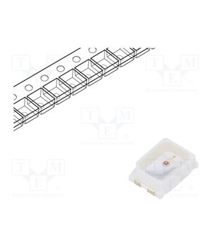 RF-OURI16TS-CE LED; red; SMD; 2216,PLCC2; 230÷530mcd; 1.8÷2.4VDC; 2.2x1.6x0.55mm DldWUUPJP12GIK27AozuwswYLvaIT9DQ3tnvPAHzZq8