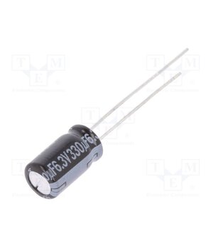 EEUFR0J331 Capacitor: electrolytic; low ESR; THT; 330uF; 6.3VDC; Ø6.3x11.2mm F5cILdumdc6pESgXILtX70tThWwoZTft8rx3kUA6lDg