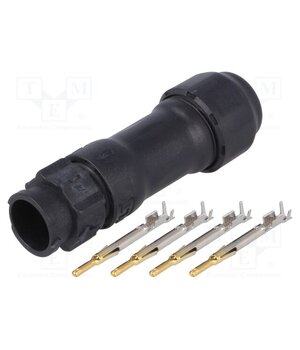 BB-04BMMA-QL8LPP Connector: circular; plug; for cable; PIN: 4; male; with contacts Lub4S6BpFNUiaxsPEKBVIv_eIQept5fWB7i0K3NFcPg